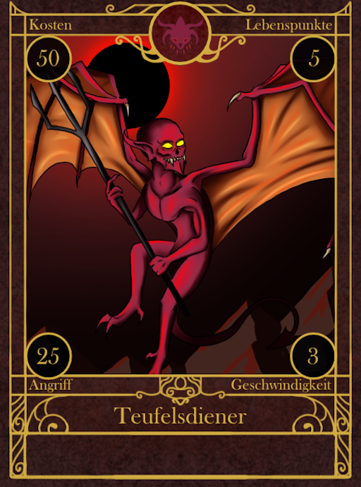 Imp Card Design - Seals of Chaos
